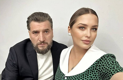 Аглая Шиловская с Александром Устюговым