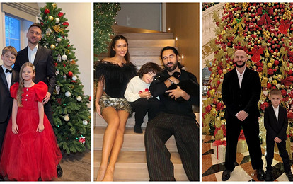 От уютного дома до солнечных островов и заснеженных склонов: где и как звезды встретили Новый год и проводят каникулы