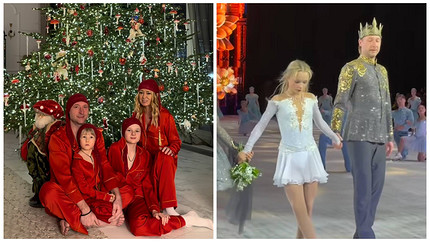 От уютного дома до солнечных островов и заснеженных склонов: где и как звезды встретили Новый год и проводят каникулы