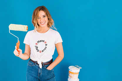 Как правильно красить валиком стены и потолок: пошаговая инструкция