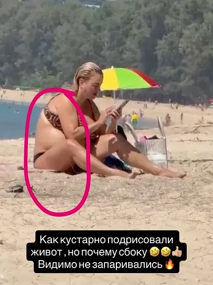 Мерзкий человек растолстил меня до 100 килограммов: Анна Семенович отреагировала на свои пляжные фото в Сети