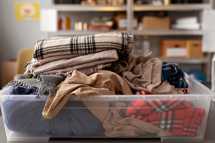 Корзина для белья: советы по выбору и идеи размещения