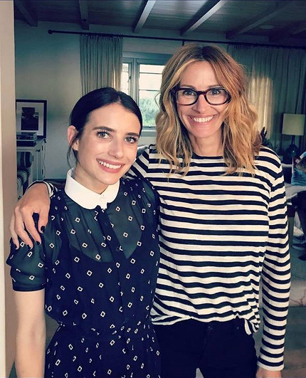 Эмма Робертс и Джулия Робертс