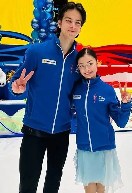 Петр Гуменник и Аделия Петросян