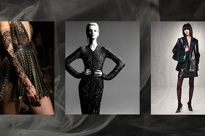 Кожа, кружево, лак: как стилизовать черный в одежде в 2026 году