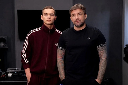 Похожи?: Слава Копейкин сыграет в кино Басту