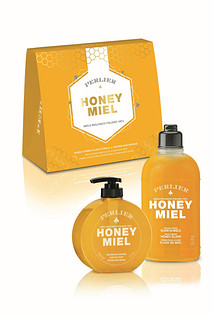 Подарочный набор (крем для душа и жидкое мыло), Perlier Honey Miel