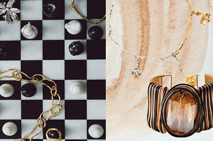 Ювелирный минимализм с «дефектом»: как носить неровные формы и «помятый» металл