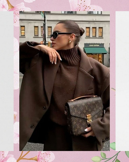 Коричневый пиджак: с чем носить его каждый день — учимся у модных блогеров