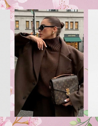 Коричневый пиджак: с чем носить его каждый день — учимся у модных блогеров