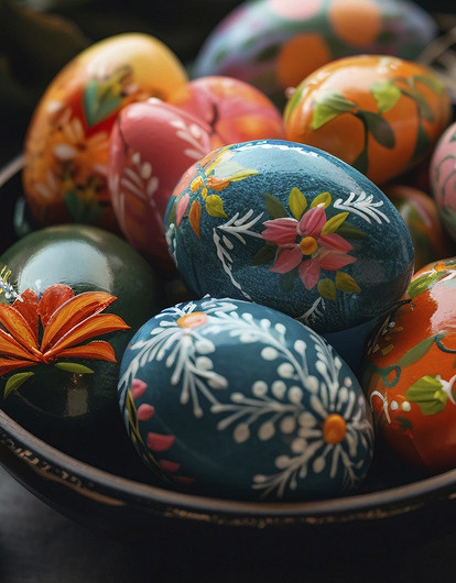 Поделись любимым способом украшения яиц на Пасху в нашем конкурсе