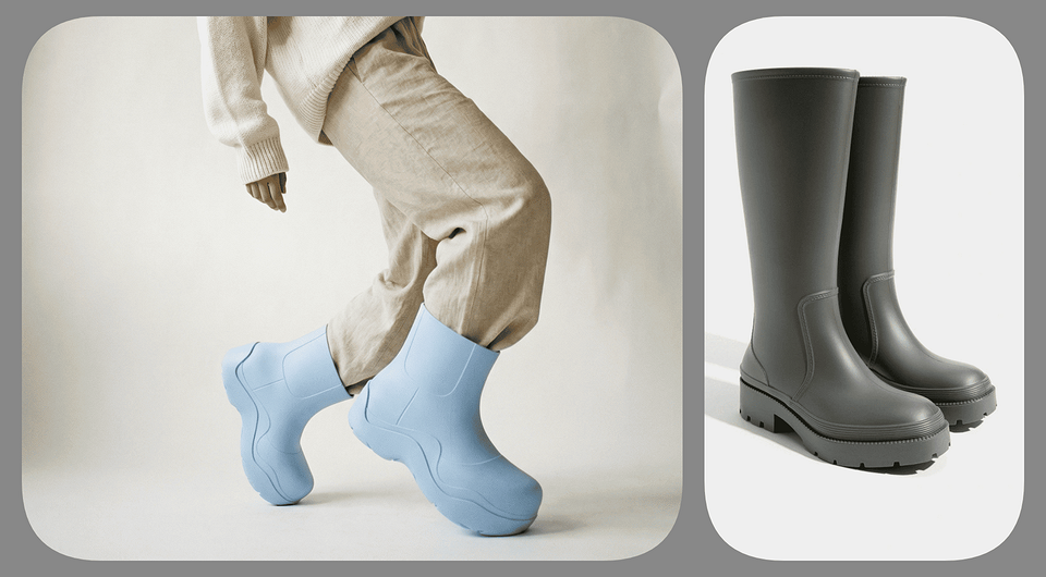 Какие резиновые сапоги купить, если хочется стильно пережить дождь и слякоть