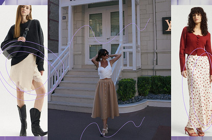 Бежевая юбка: с чем ее носить, чтобы собрать идеальный образ