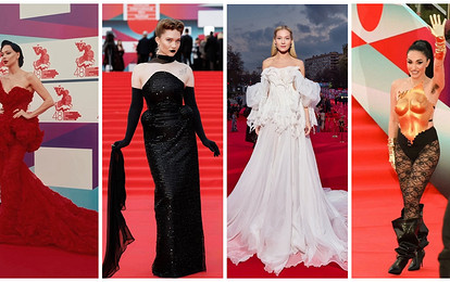 Самые яркие и провокационные образы красной дорожки 48-го ММКФ
