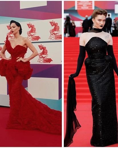 Самые яркие и провокационные образы красной дорожки 48-го ММКФ