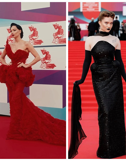 Самые яркие и провокационные образы красной дорожки 48-го ММКФ