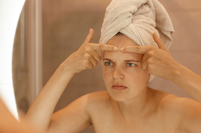 Что значит прыщ на лбу с точки зрения примет