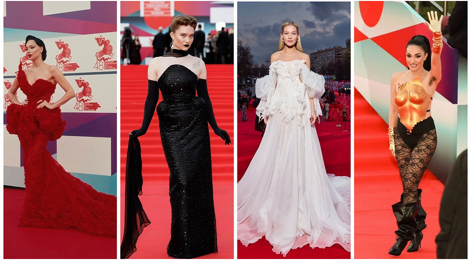 Самые яркие и провокационные образы красной дорожки 48-го ММКФ