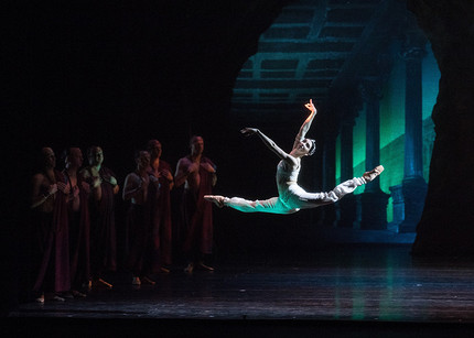 Сцена из балета Байядерка