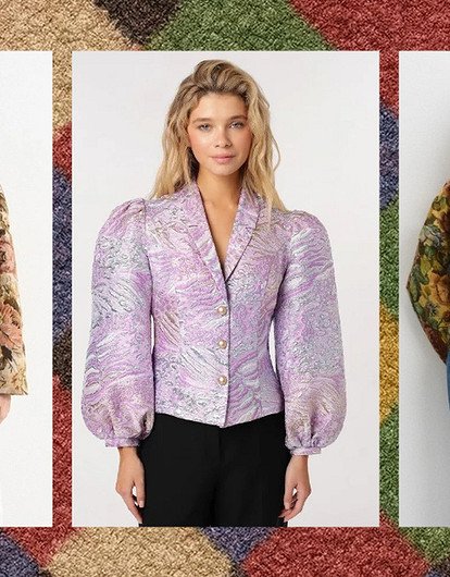 В костюме ковра: как носить сложный принт и выглядеть безупречно