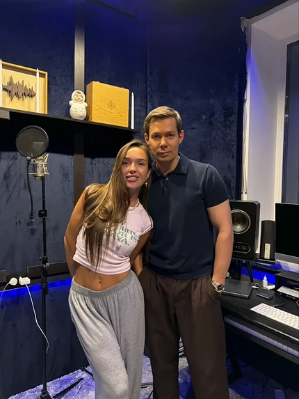 Полина Плеханова и Стас Пьеха