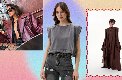 Возвращение подплечников: 5 акцентных вещей, которые стоит примерить