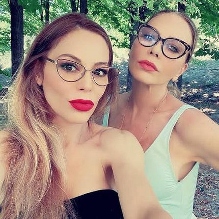 Орнелла Мути с дочерью Найке Ривелли
