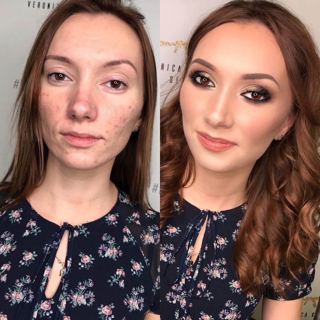 Визажист фото до и после
