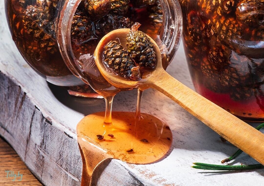 Мед из сосновых шишек рецепты с фото пошагово