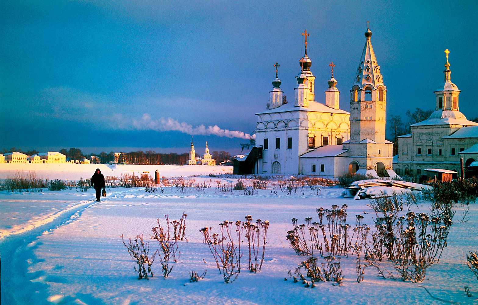 Храмы Великого Устюга зимой