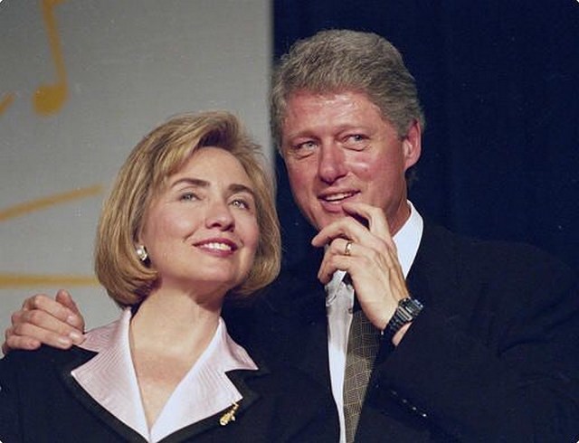 Хилари и Билл Клинтон