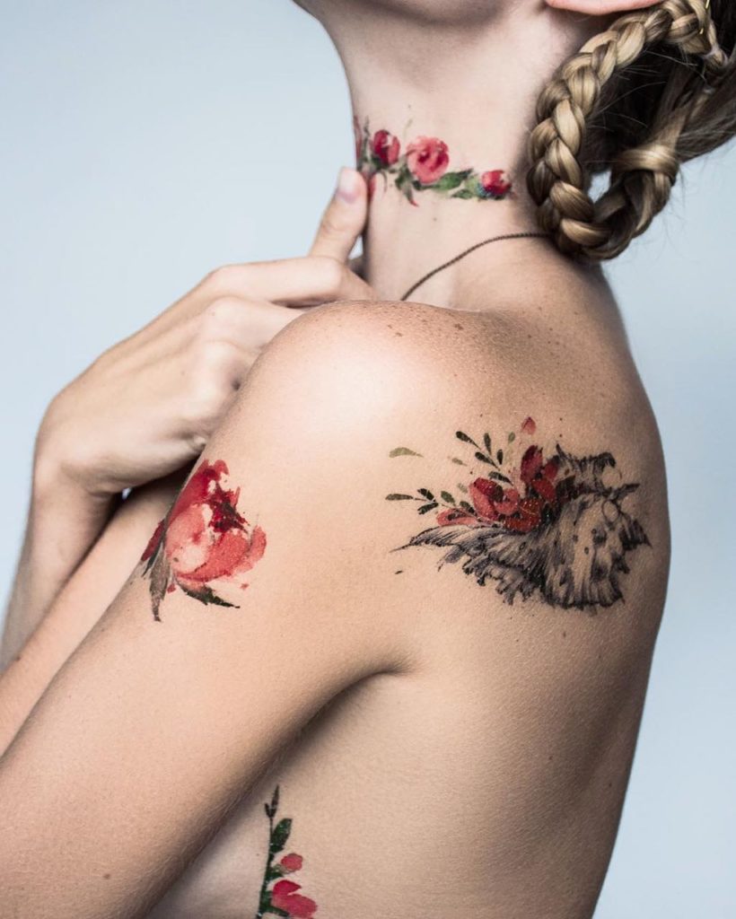 Стильные Татуировки для девушек